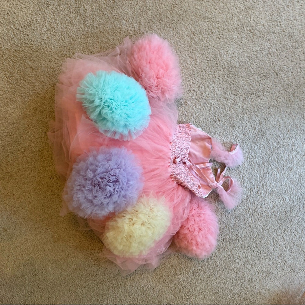 Colourful Dollcake Can Can Pom Pom Dress